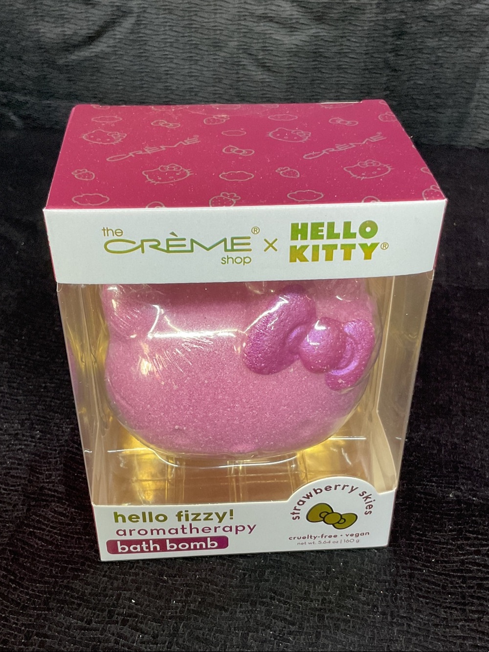 Hello Kitty Pink Hello Fizzy Aromatherapy Bath Bomb